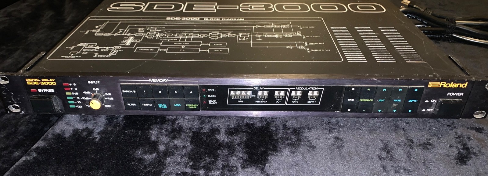 Roland SDE-3000 Digital Delay Rack Unit
