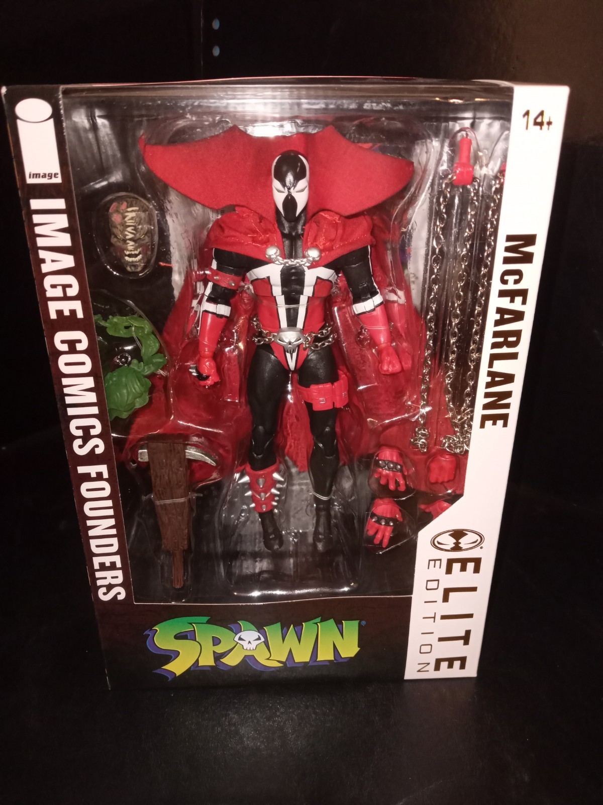 SEALED MCFARLANE IMAGE FOUNDERS SPAWN ELITE EDITION dc multiverse 