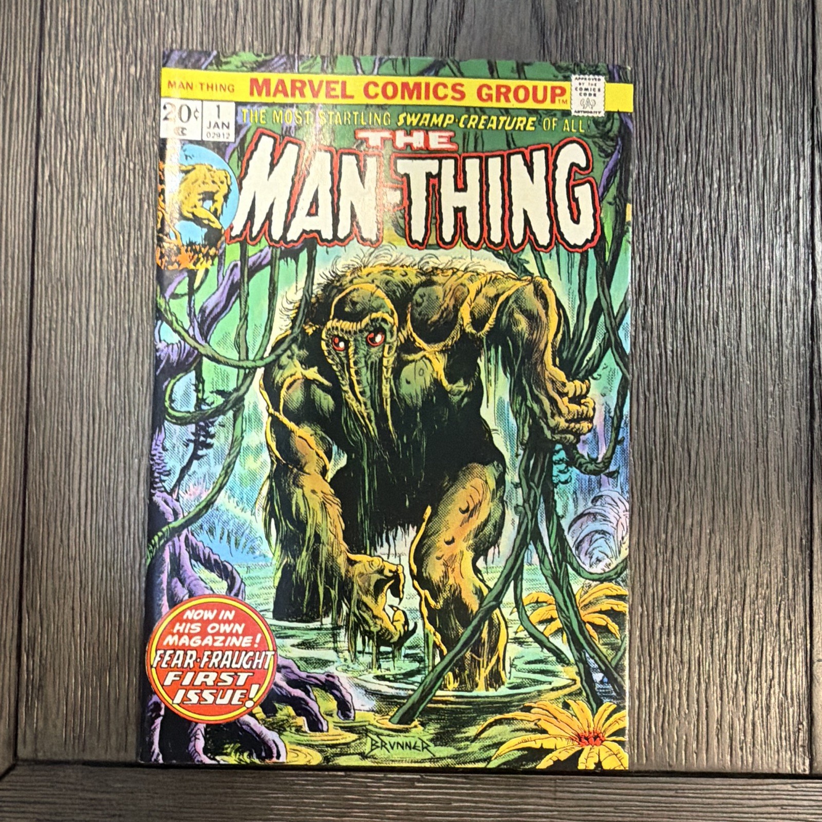 Marvel Comics The Man-Thing #1 1974 VF+ Marvel Comics The Man-Thing #1 1974 VF+