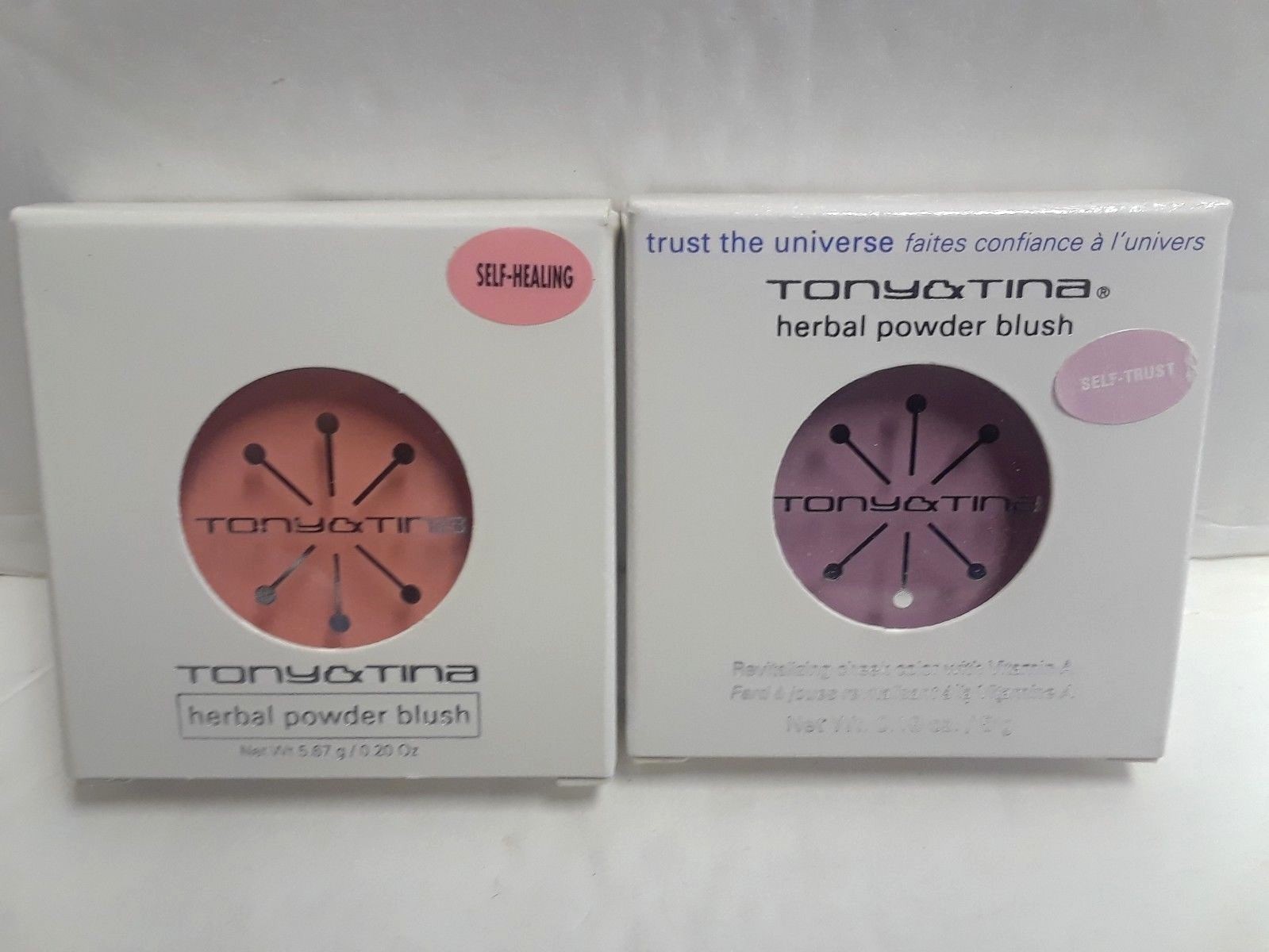 NEW Tony&Tina herbal powder blush peach or purple new in box NEW Tony&Tina herbal powder blush peach or purple new in box