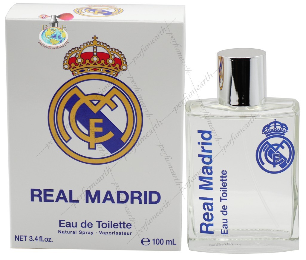 Real Madrid By Air Val 3.3/3.4oz. Edt Spray For Men New In Box Real Madrid By Air Val 3.3/3.4oz. Edt Spray For Men New In Box