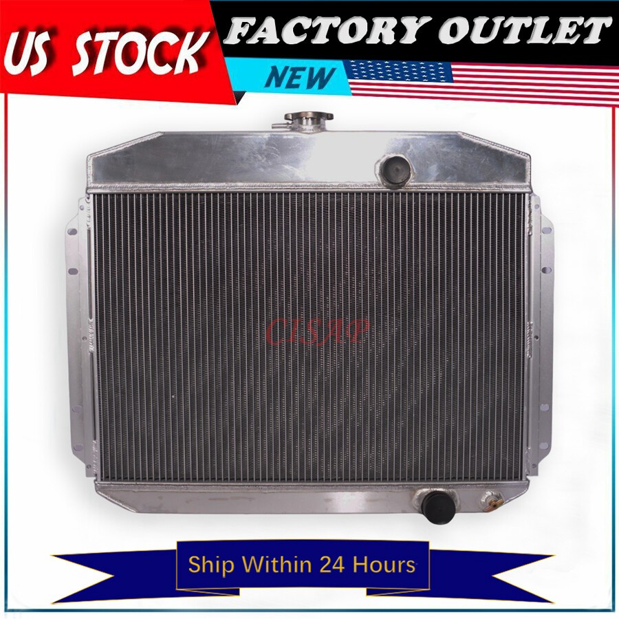 All Aluminum Radiator FIT FOR Ford F-Series 3.6L 4.3L L6 1961-1964 3Rows All Aluminum Radiator FIT FOR Ford F-Series 3.6L 4.3L L6 1961-1964 3Rows