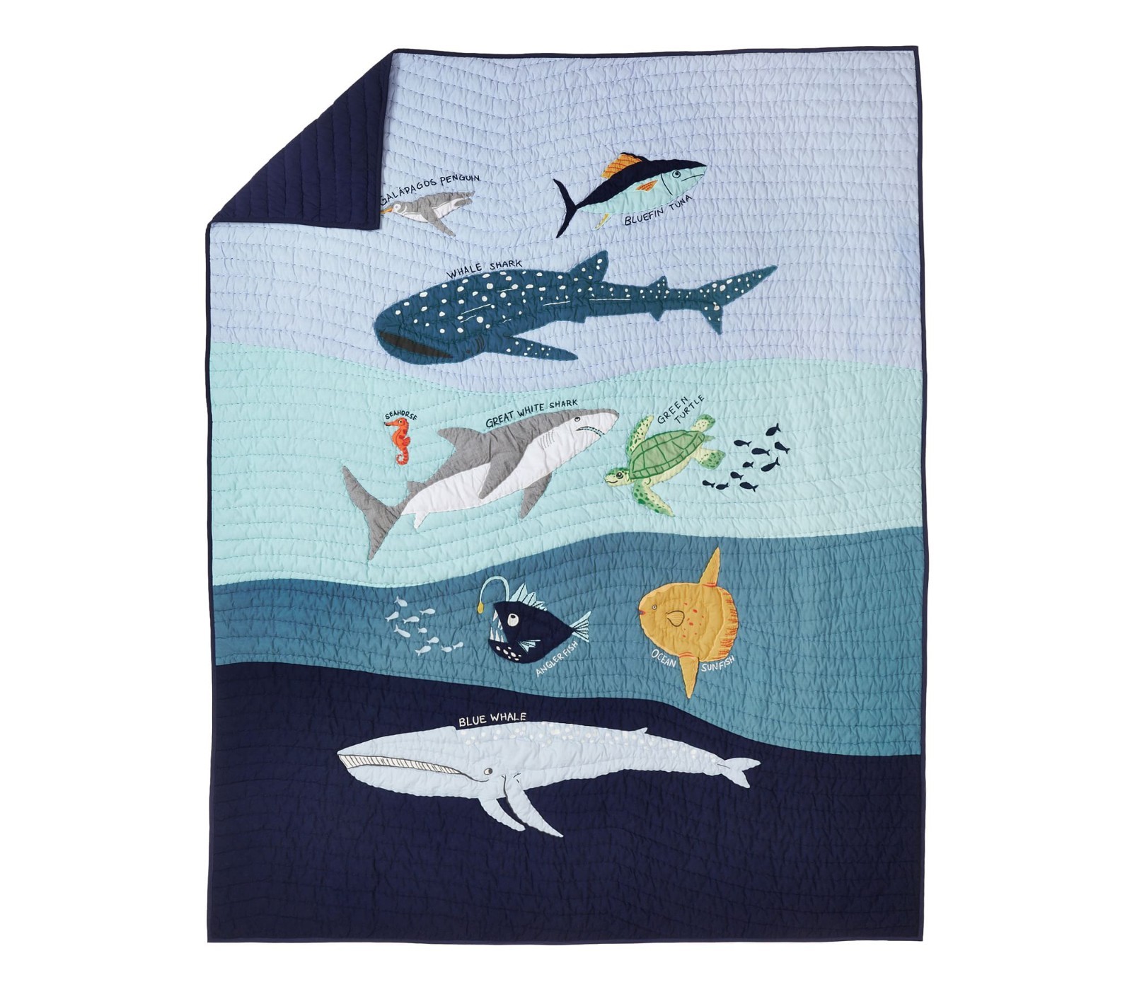 Pottery Barn Kids Save Our Seas Quilt