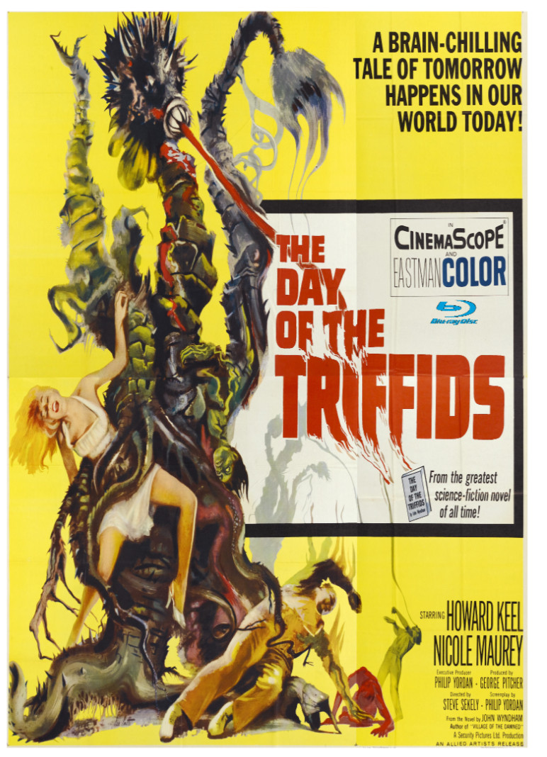 Day of The Triffids  1963  Blu-Ray Widescreen Sci-Fi  Howard Keel Nicole Maurey
