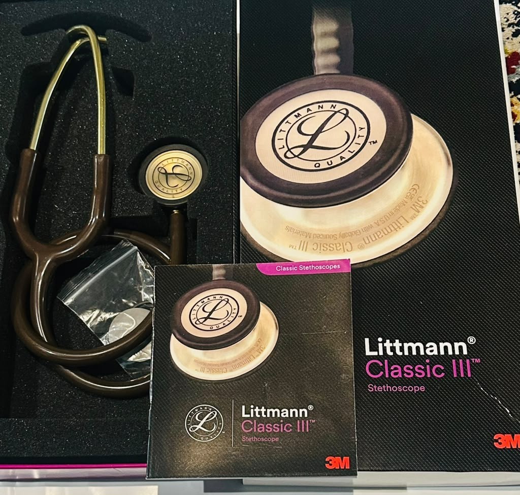 3M Littmann Classic III Monitoring Stethoscope, Chocolate Copper, 5809 3M Littmann Classic III Monitoring Stethoscope, Chocolate Copper, 5809