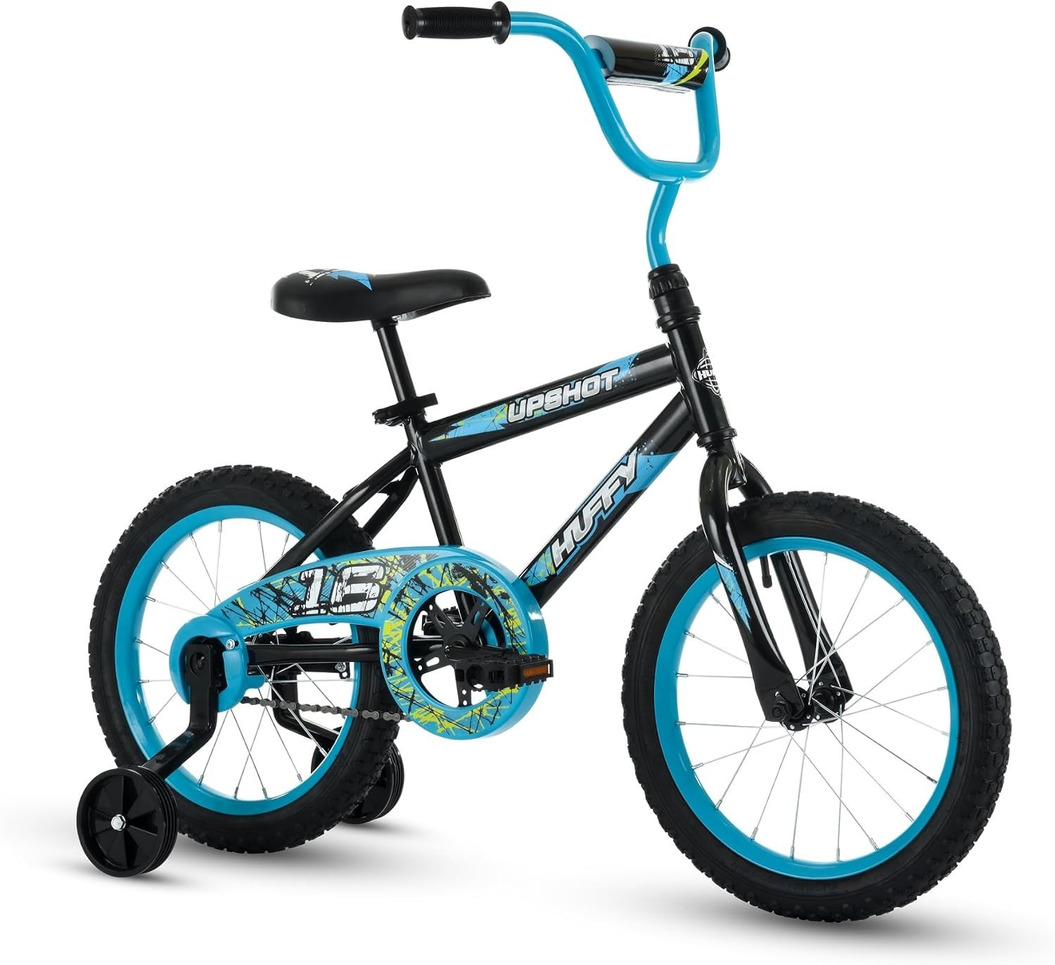Huffy Upshot 16 Inch Boys Bike BMX Removable Training Wheels Huffy Upshot 16 Inch Boys Bike BMX Removable Training Wheels
