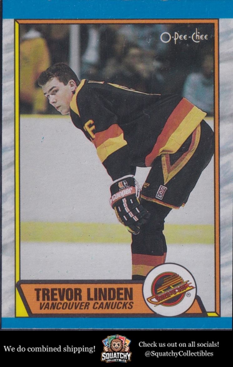 1989-90 O-Pee-Chee #89 Trevor Linden