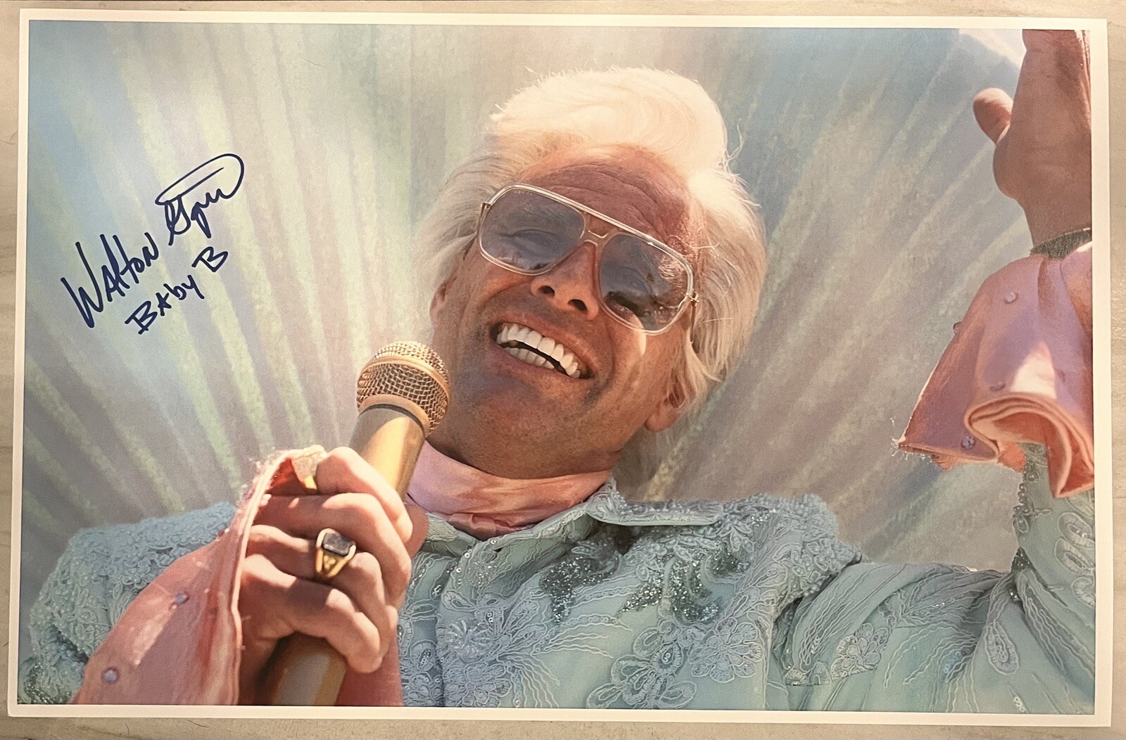 Walton Goggins Signed 11x17 RIGHTEOUS GEMSTONES BABY BILLY Poster Certificate Walton Goggins Signed 11x17 RIGHTEOUS GEMSTONES BABY BILLY Poster Certificate