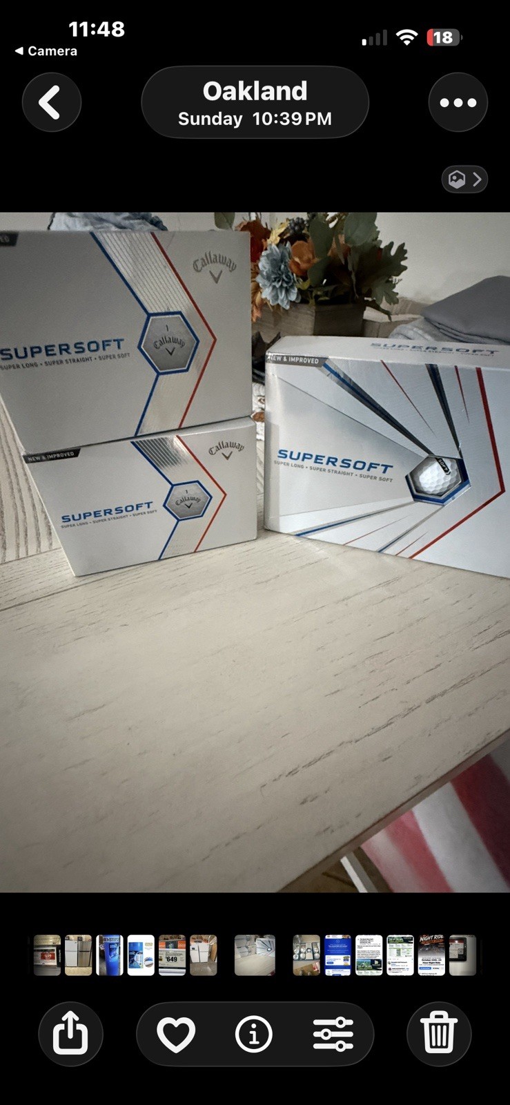 2 Dozen Brand New Callaway Supersoft Golf Balls White