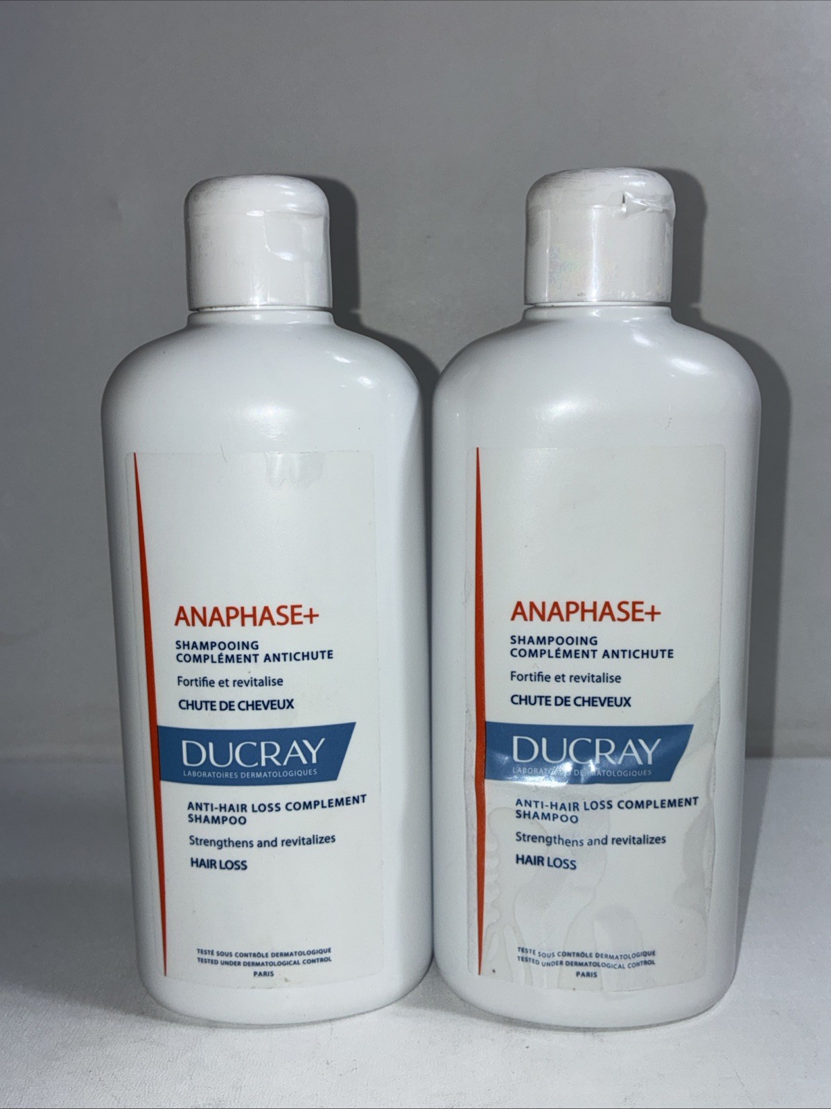 Lot Of 2 Sealed Ducray Anaphase+ Anti Hair Loss Shampoo 400 mL Each Lot Of 2 Sealed Ducray Anaphase+ Anti Hair Loss Shampoo 400 mL Each