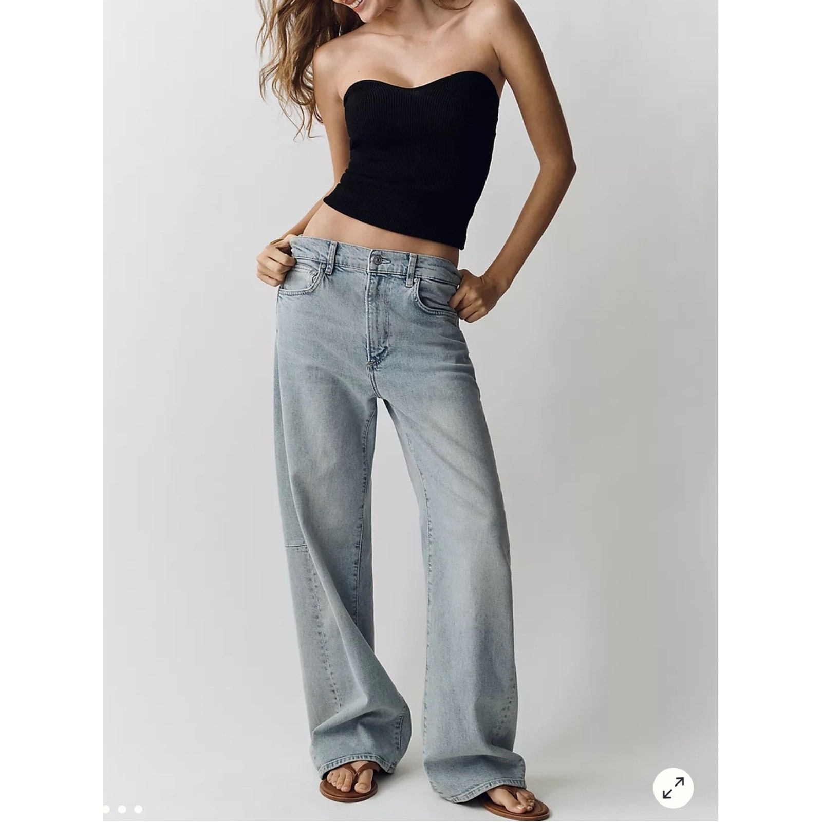 Anthropologie $269 PAIGE Arellia Skimmer High Rise Tapered Jeans Mar Vista 28 Anthropologie $269 PAIGE Arellia Skimmer High Rise Tapered Jeans Mar Vista 28