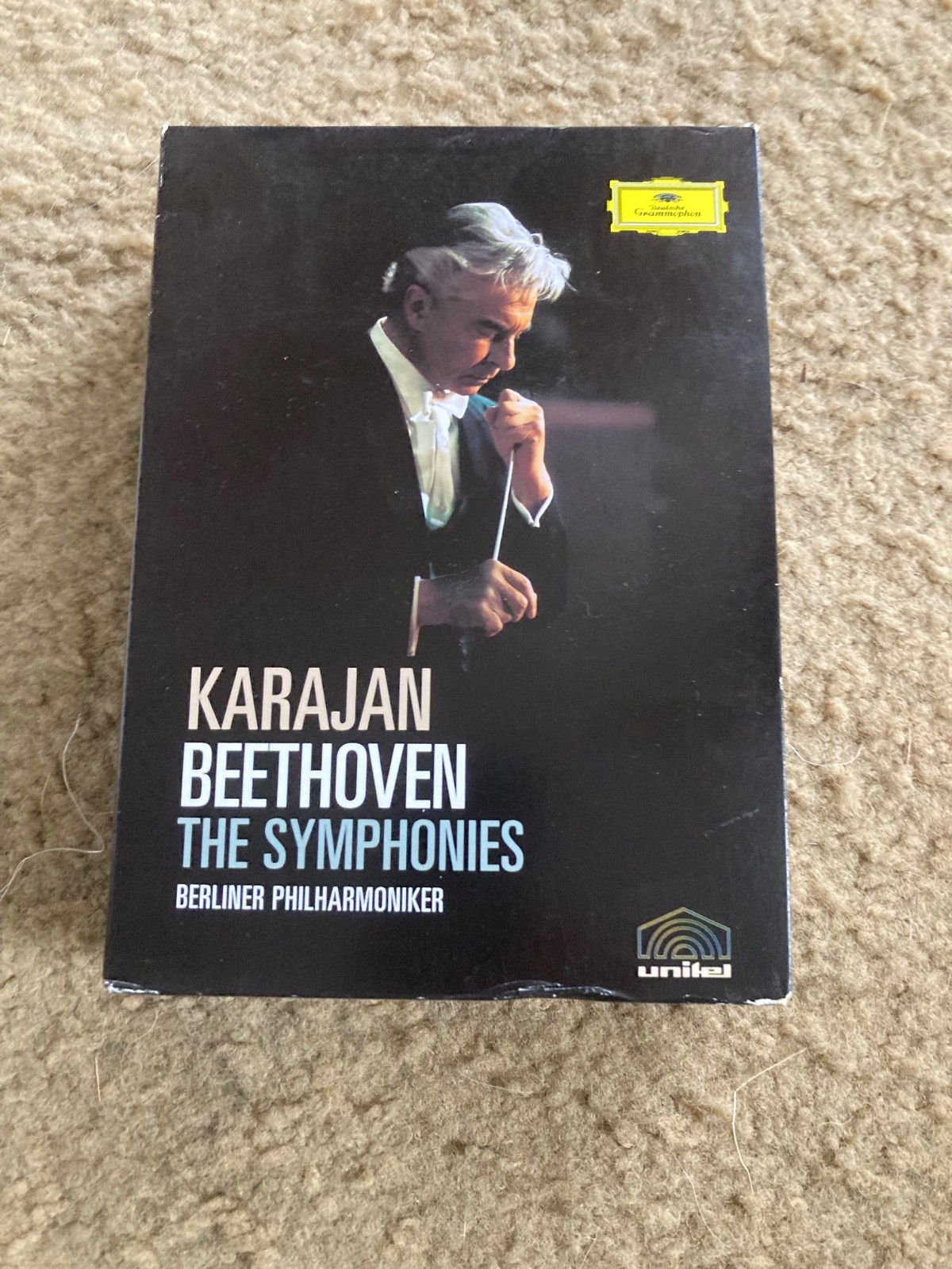 Beethoven - The Symphonies Boxset / Herbert Von Karajan, (3 DVD) - Box Set VG Beethoven - The Symphonies Boxset / Herbert Von Karajan, (3 DVD) - Box Set VG