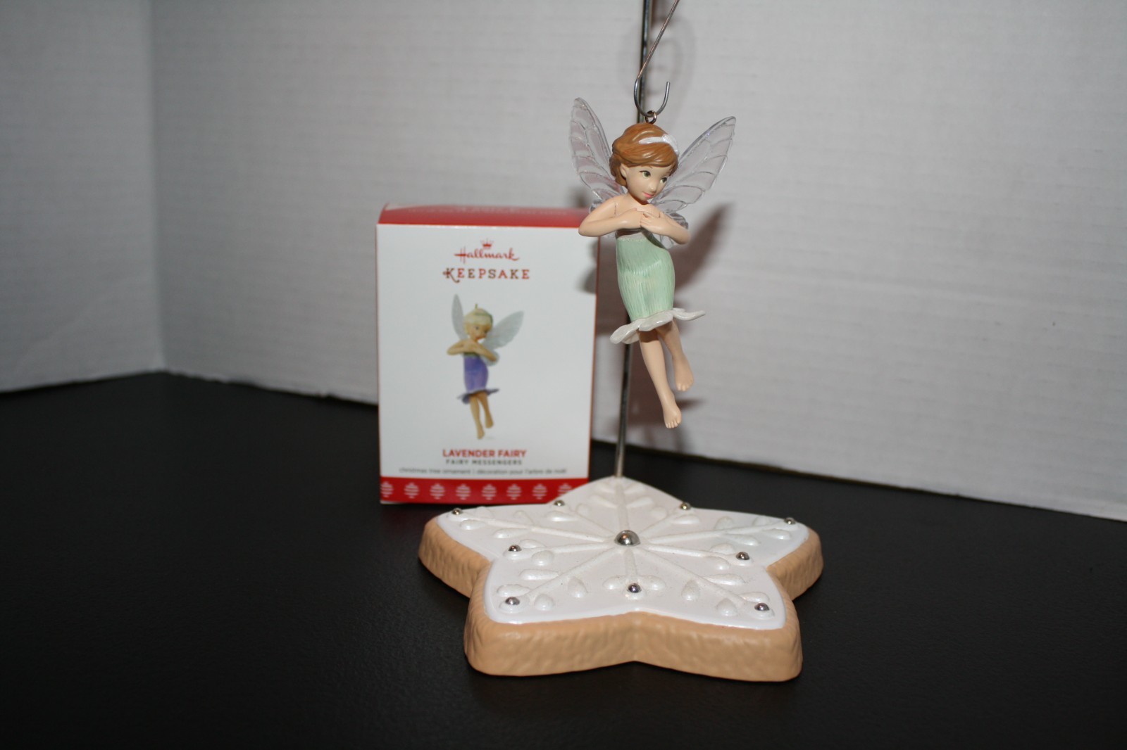 Hallmark Ornament Fairy Messengers Lavender Fairy Event Repaint KOC 2017 Hallmark Ornament Fairy Messengers Lavender Fairy Event Repaint KOC 2017