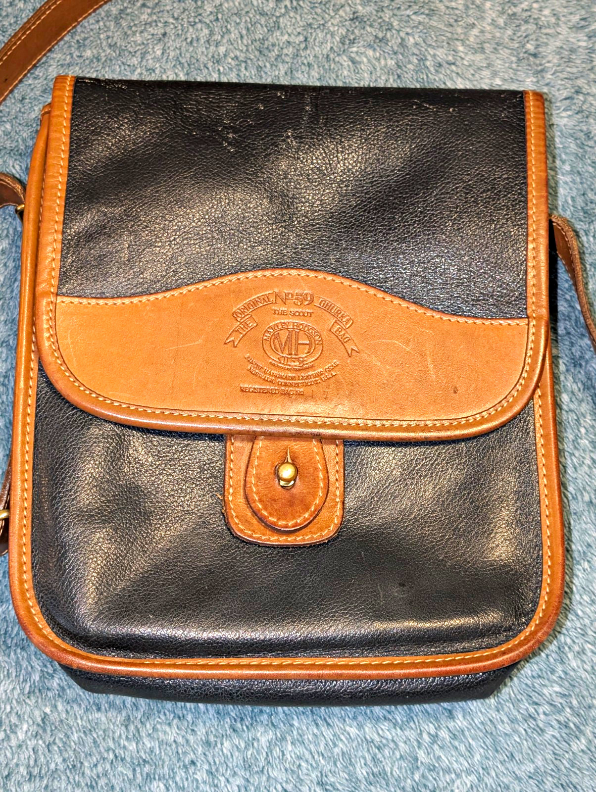RARE Vintage Collectible Marley Hodgson Ghurka No. 59 The Scout Crossbody Bag