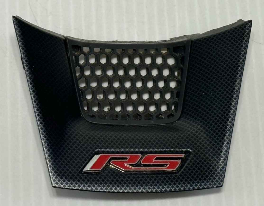 2012-2017 Chevrolet Sonic RS Black Leather Steering Wheel EMBLEM Trim Only 2012-2017 Chevrolet Sonic RS Black Leather Steering Wheel EMBLEM Trim Only