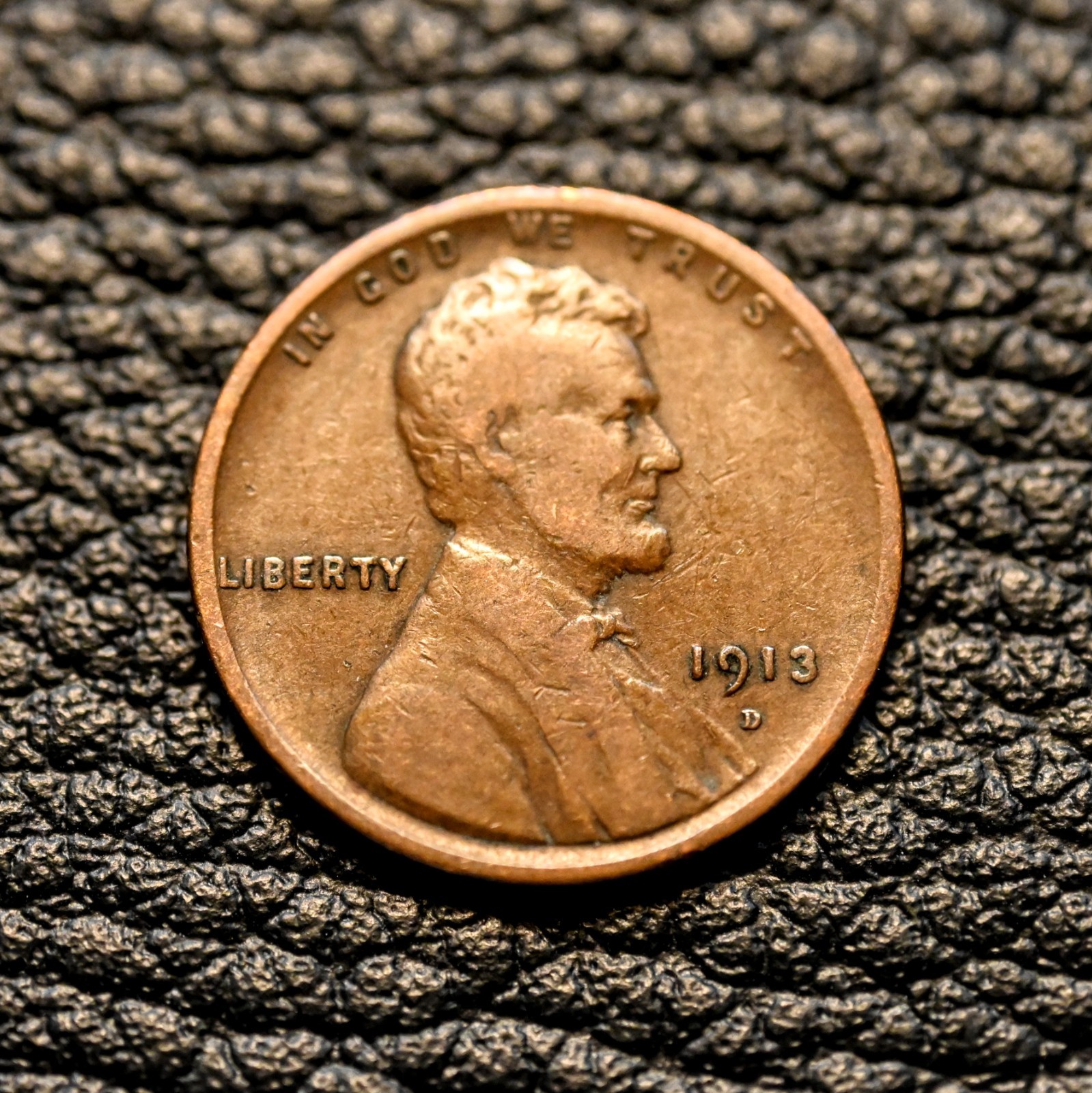 1913-D Lincoln Cent ~ VERY FINE (VF) Condition ~ COMBINED SHIPPING 1913-D Lincoln Cent ~ VERY FINE (VF) Condition ~ COMBINED SHIPPING