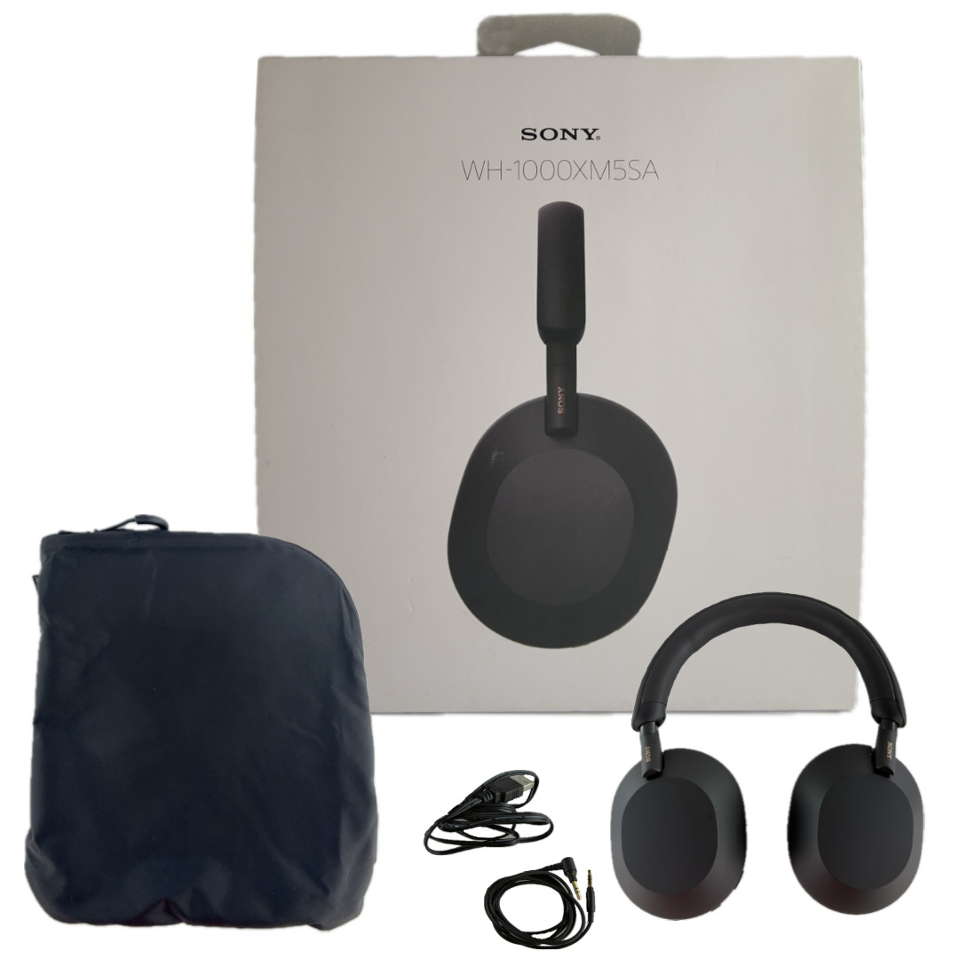 Sony WH-1000XM5SA Wireless Noise Canceling Bluetooth Headphones New Open Box