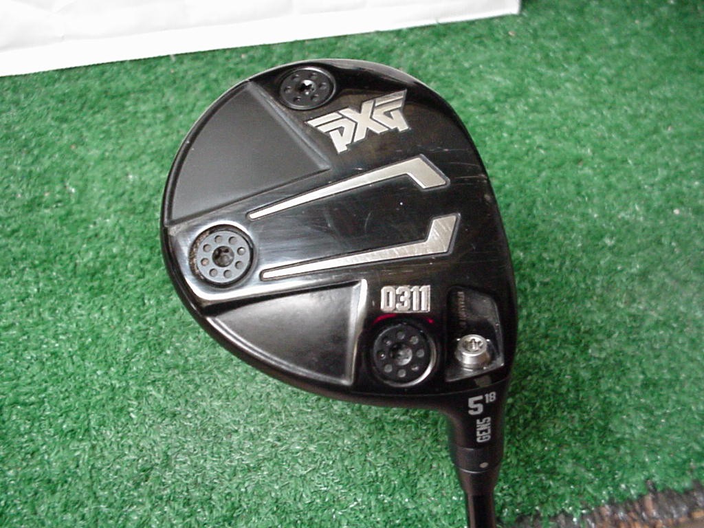 Nice PXG Gen5 0311 18 degree 5 Wood Hzrdus Smoke Rdx 6.0 Graphite Stiff Flex Nice PXG Gen5 0311 18 degree 5 Wood Hzrdus Smoke Rdx 6.0 Graphite Stiff Flex