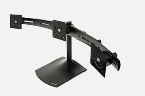 Ergotron DS100 Triple Monitor Stand Desk Three Monitor VESA Mount for 3 Monitors