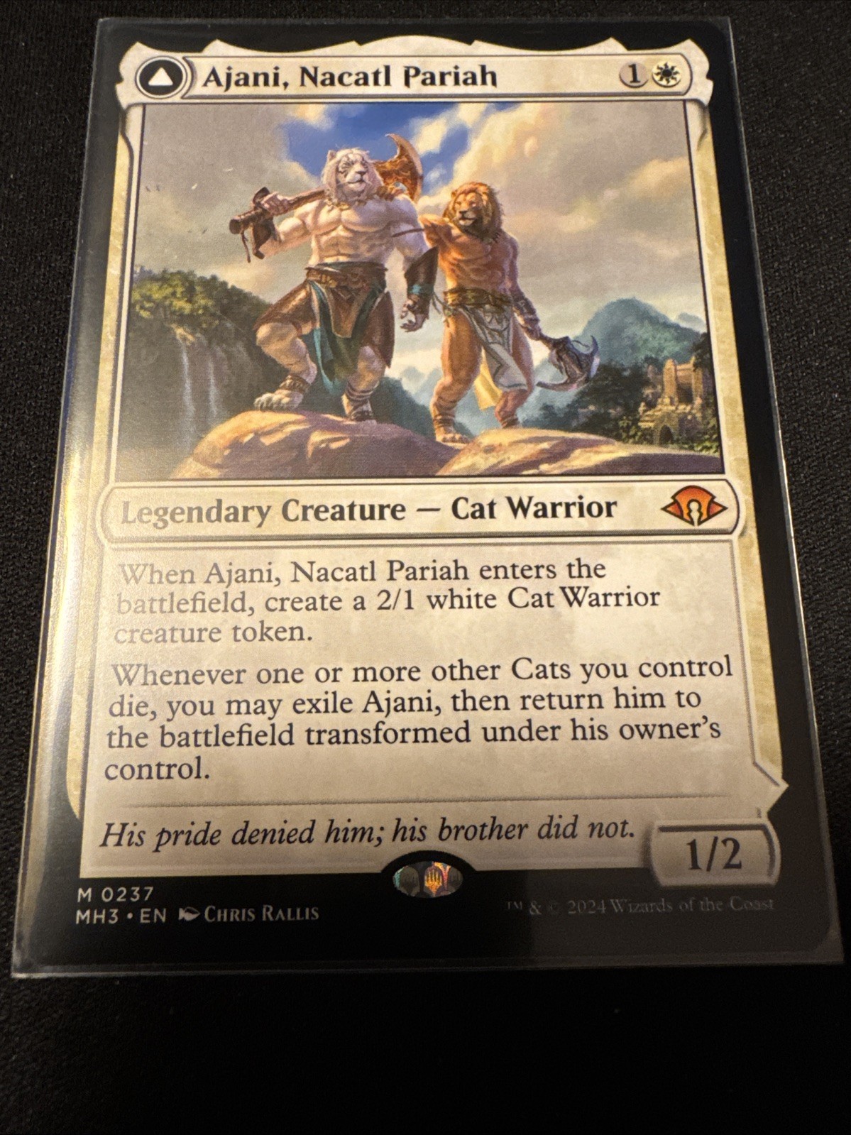 Ajani, Nacatl Pariah Modern Horizons 3 Regular