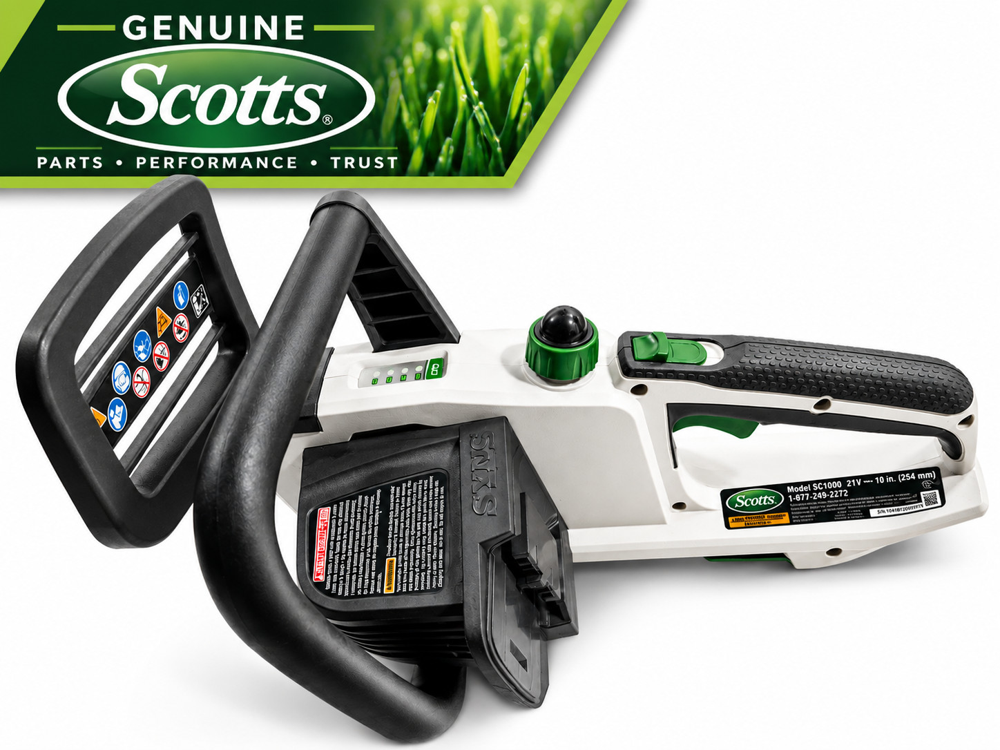 Cordless Chainsaw Scotts S20500 20V 10\