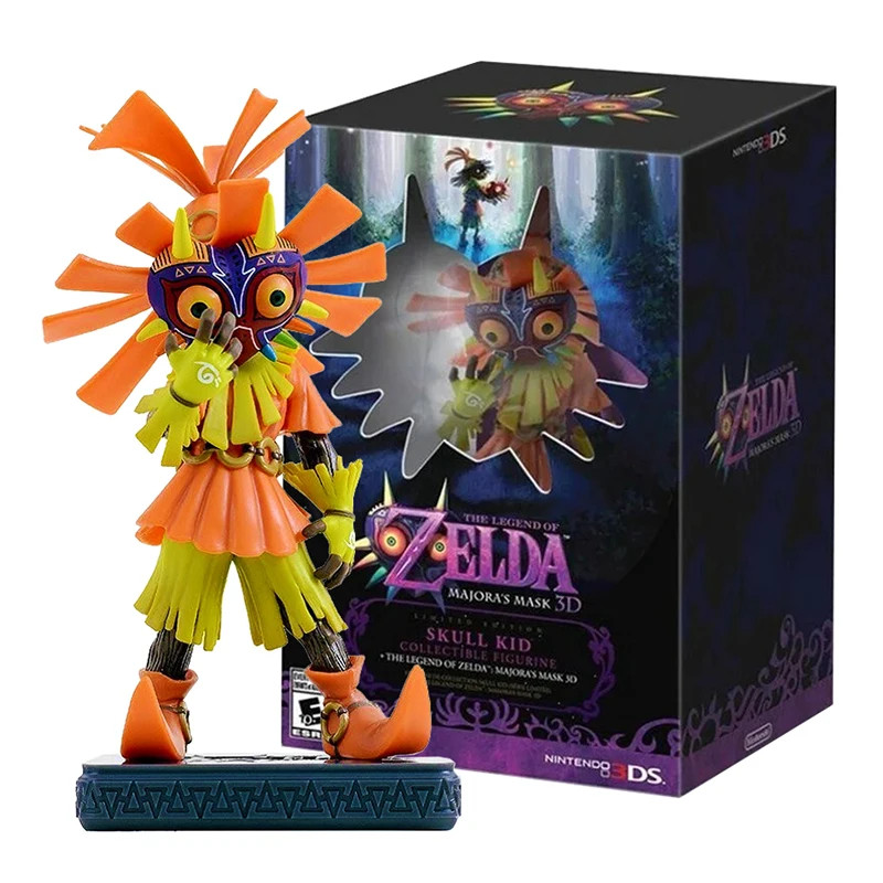 16cm Link Skull Kid Figure Majora\'s Mask Zelda PVC Action Model Collectible Toy