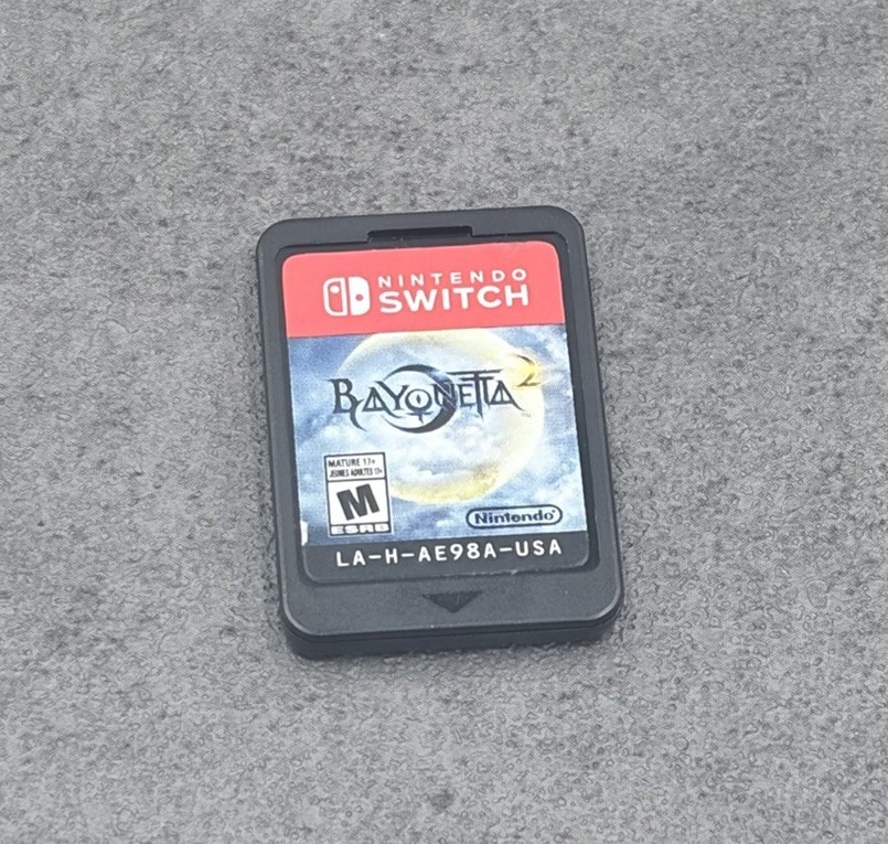 Bayonetta 2 (Nintendo Switch, 2018) Cartridge Only TESTED Bayonetta 2 (Nintendo Switch, 2018) Cartridge Only TESTED