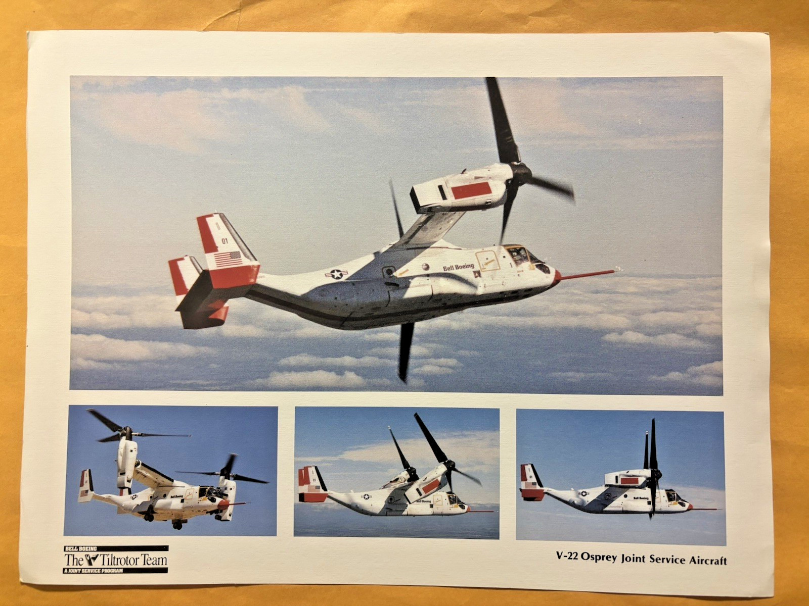 BELL-BOEING V-22 Osprey Tiltrotor Aircraft 9\