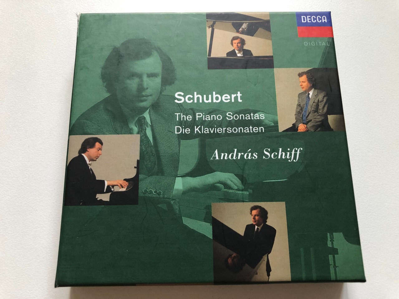 Schubert: The Piano Sonatas = Die Klaviersonaten - András Schiff CD Decca 1996 Schubert: The Piano Sonatas = Die Klaviersonaten - András Schiff CD Decca 1996