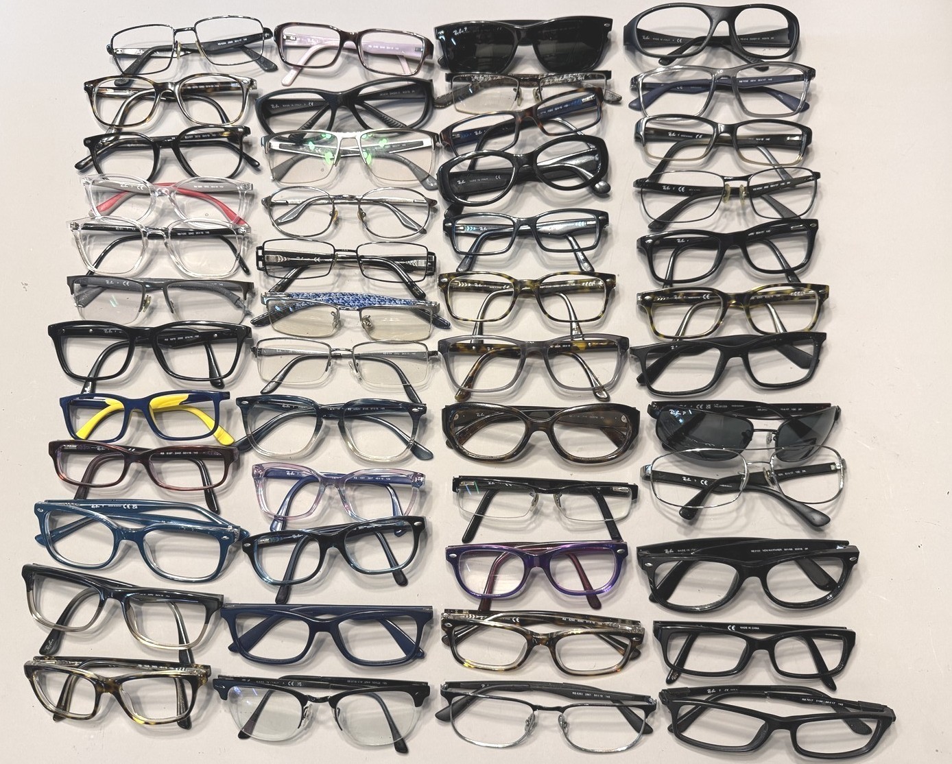 Lot 48 Ray-Ban Carbon Other Eyeglasses Sunglasses Frames Parts Repair Read Desc