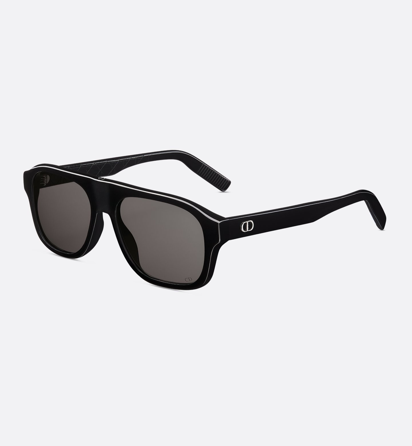 Dior CD Icon A1I Black 55mm – Pilot Sunglasses, 100% Authentic