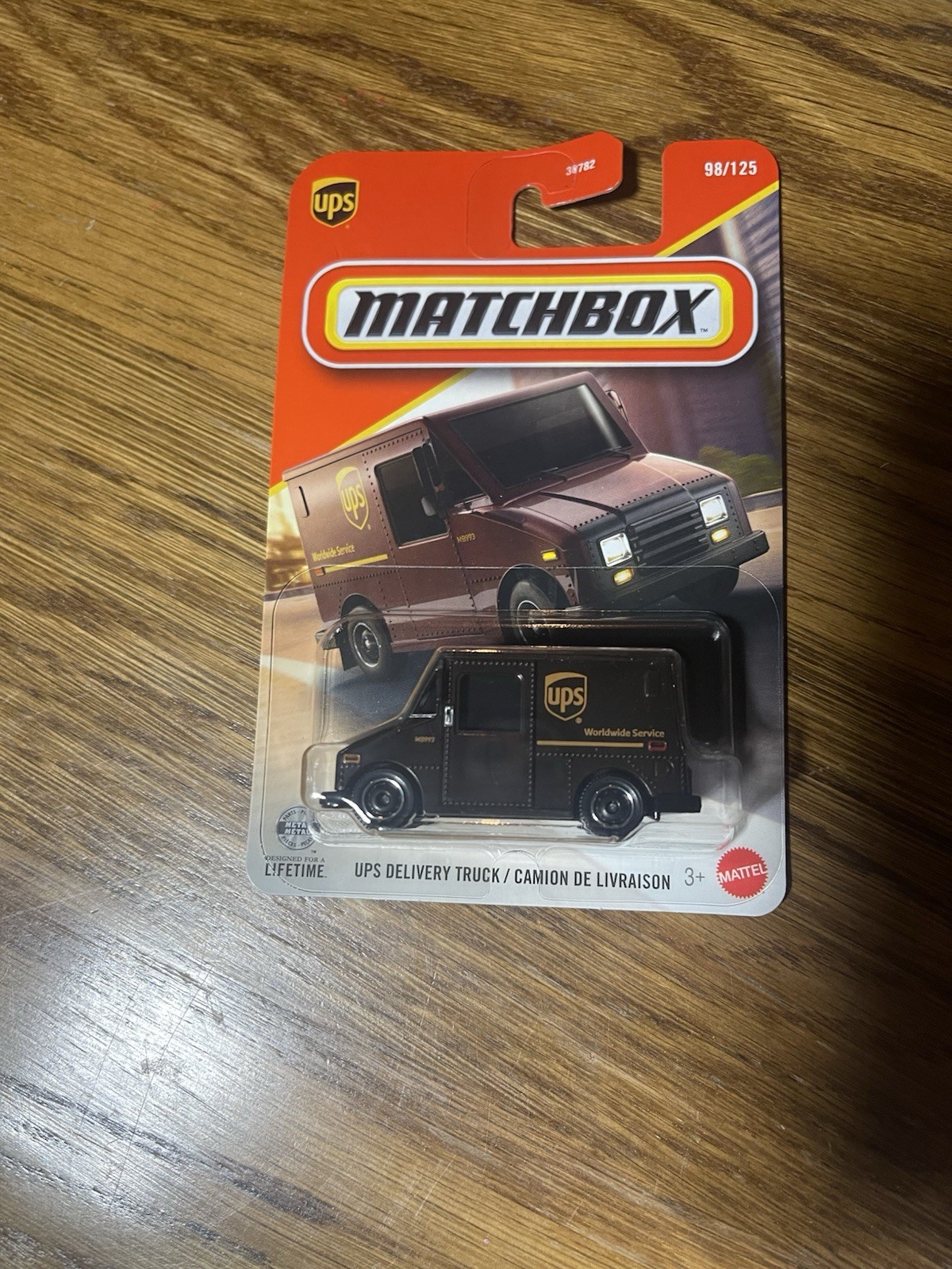 Matchbox UPS EXPRESS DELIVERY Truck 1:64 Diecast Brown - Unopened Matchbox UPS EXPRESS DELIVERY Truck 1:64 Diecast Brown - Unopened