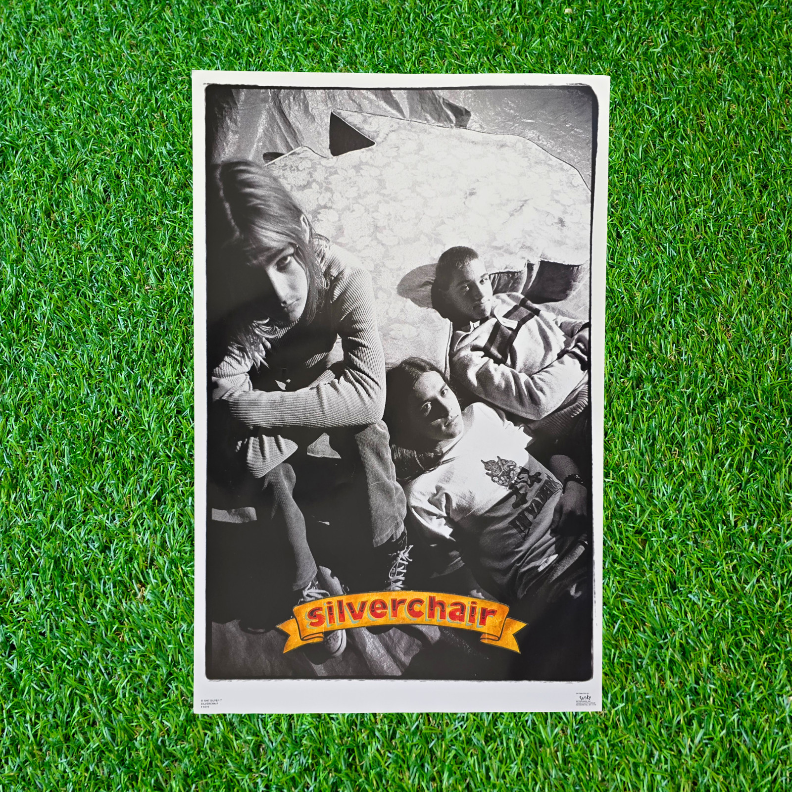 Vintage 1997 Silverchair Poster Freak Show Era Funky Inc #6519 Rare