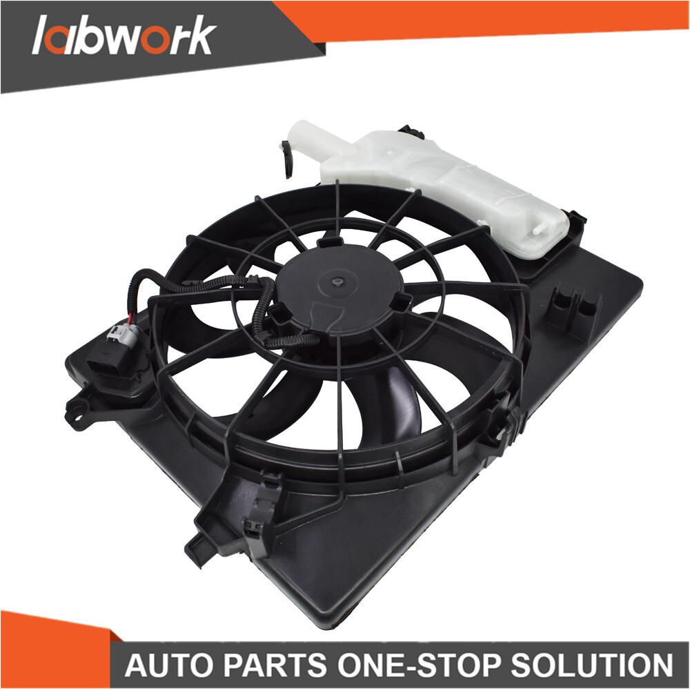 Labwork Radiator Cooling Fan Assembly 2011-2013 For Hyundai Elantra HY3115133