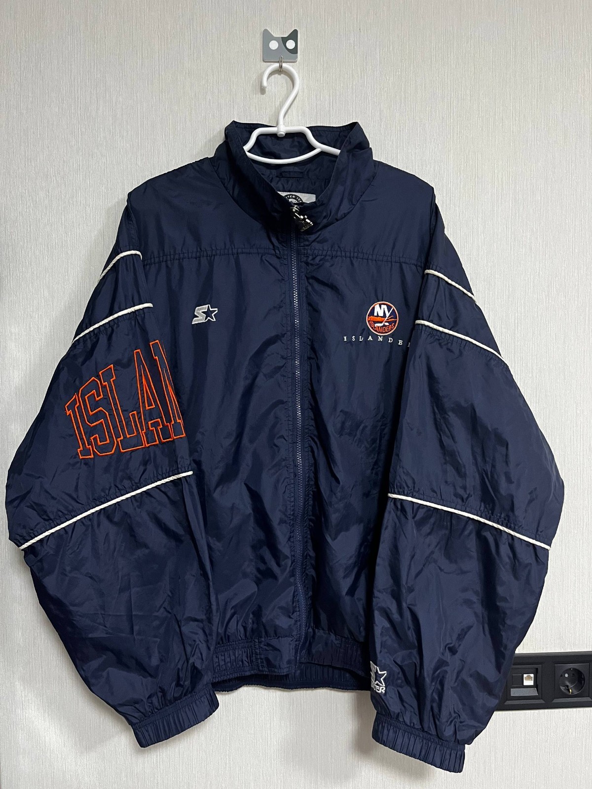 Vintage Starter New York Islanders Jacket Rare NHL Made in Korea size XL