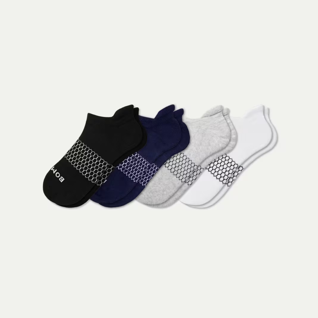 Brand New Men's Solids Ankle Sock 4-Pack = all colors Brand New Men's Solids Ankle Sock 4-Pack = all colors