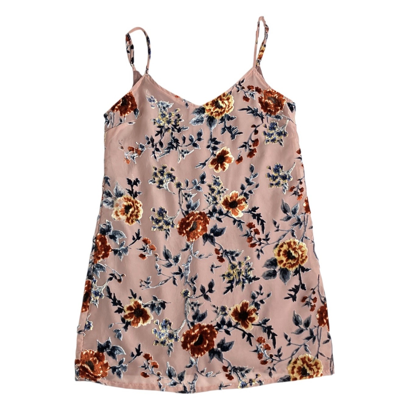 Luna Chix Mini Slip Dress Women S Pink Floral Velvet Y2k Indie Grunge Whimsigoth