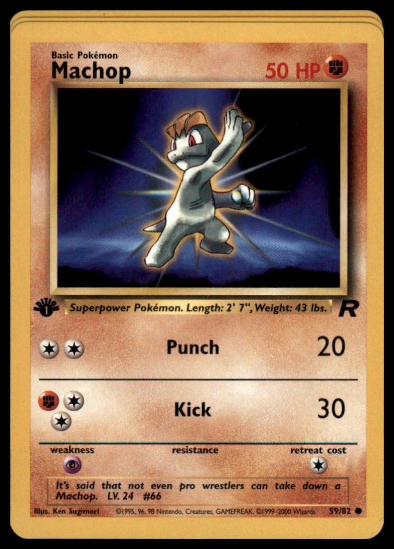 Team Rocket #59/82 Machop Team Rocket #59/82 Machop