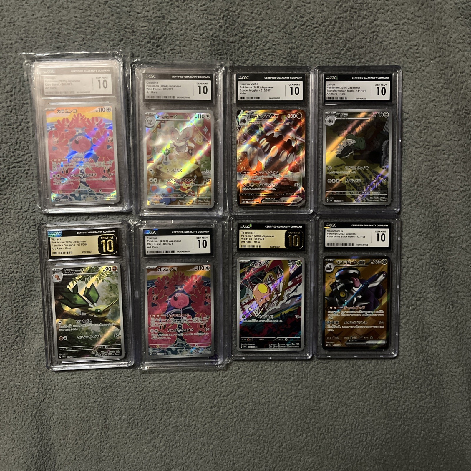 Lot of 44 Pokemon CGC Slabs All Different Lot of 44 Pokemon CGC Slabs All Different