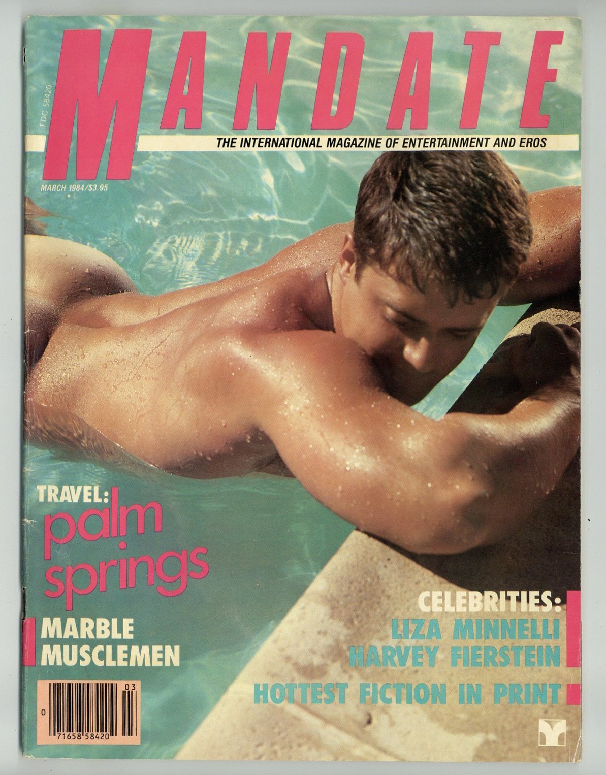 Mandate 1984 Scooter, Rod Philips 98pgs Modernismo Gay Pinup Magazine M40392 Mandate 1984 Scooter, Rod Philips 98pgs Modernismo Gay Pinup Magazine M40392