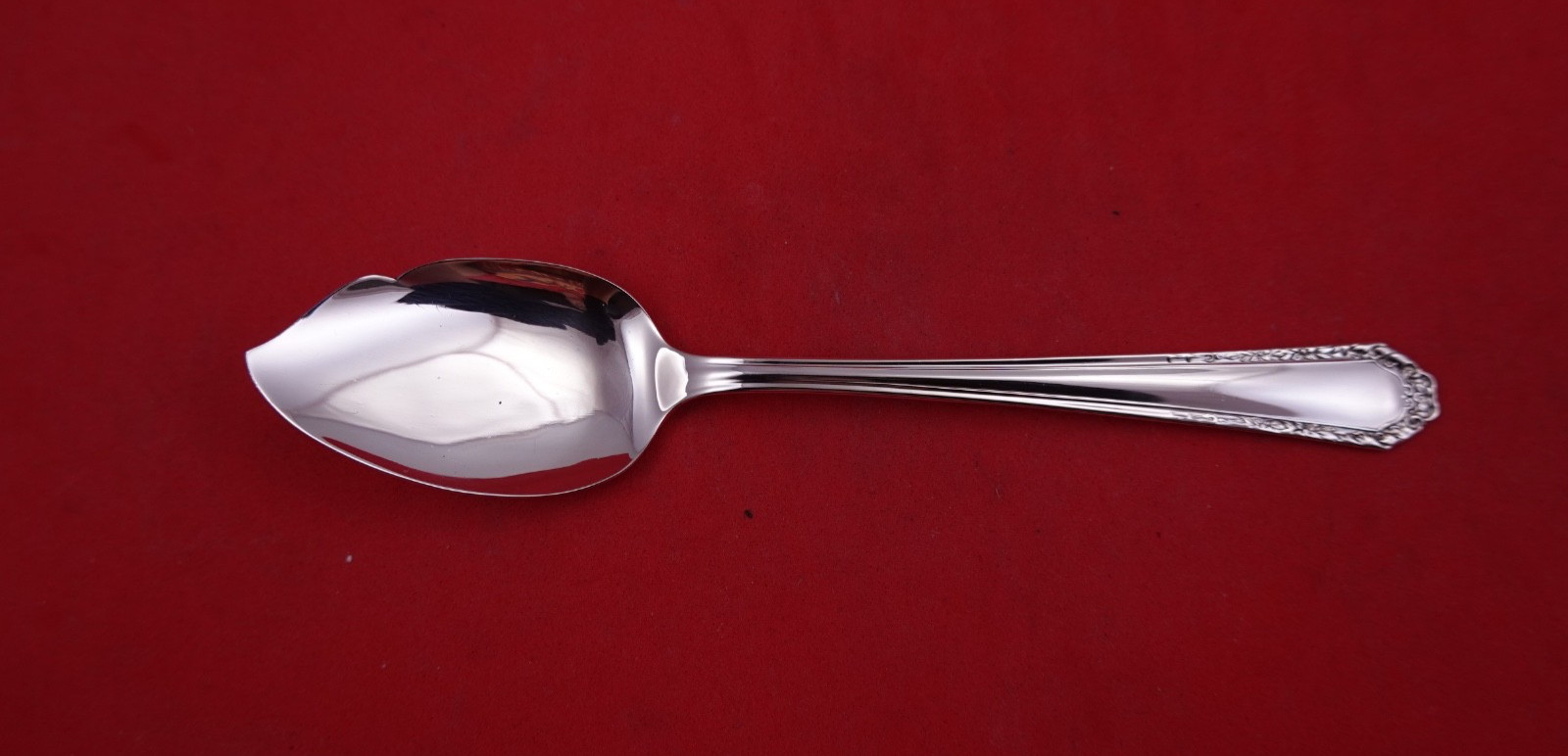 Pattern Unknown by National Sterling Silver Jelly Server 6\