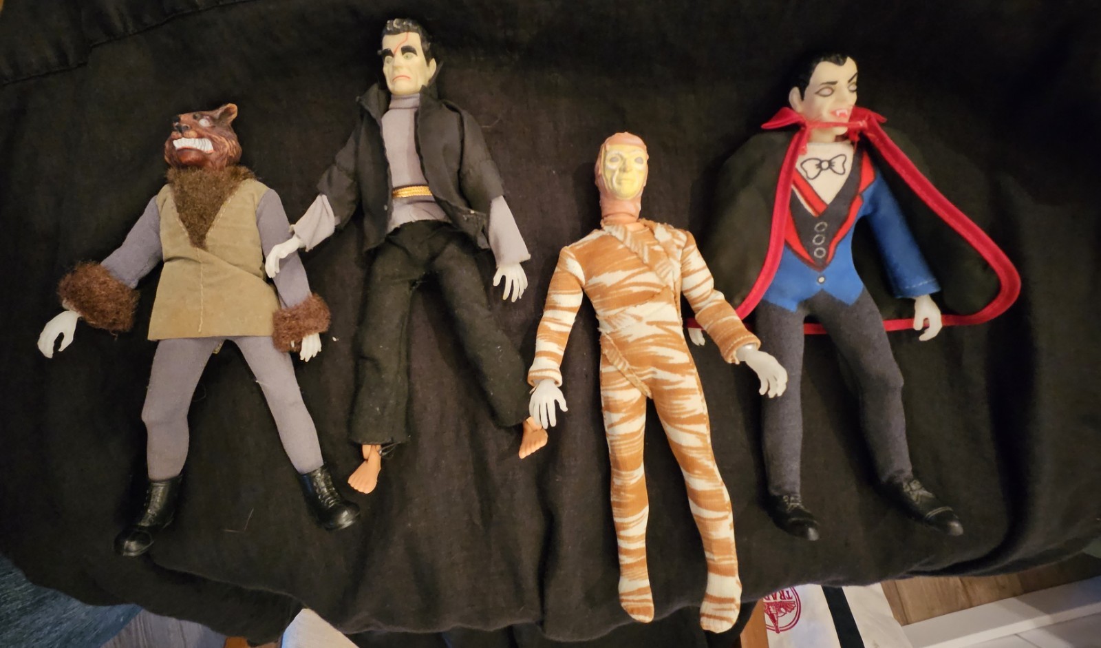 4 MEGO Vtg 1970s Original Mad Monsters Figures Frankenstein Wolfman Mummy Dracul 4 MEGO Vtg 1970s Original Mad Monsters Figures Frankenstein Wolfman Mummy Dracul