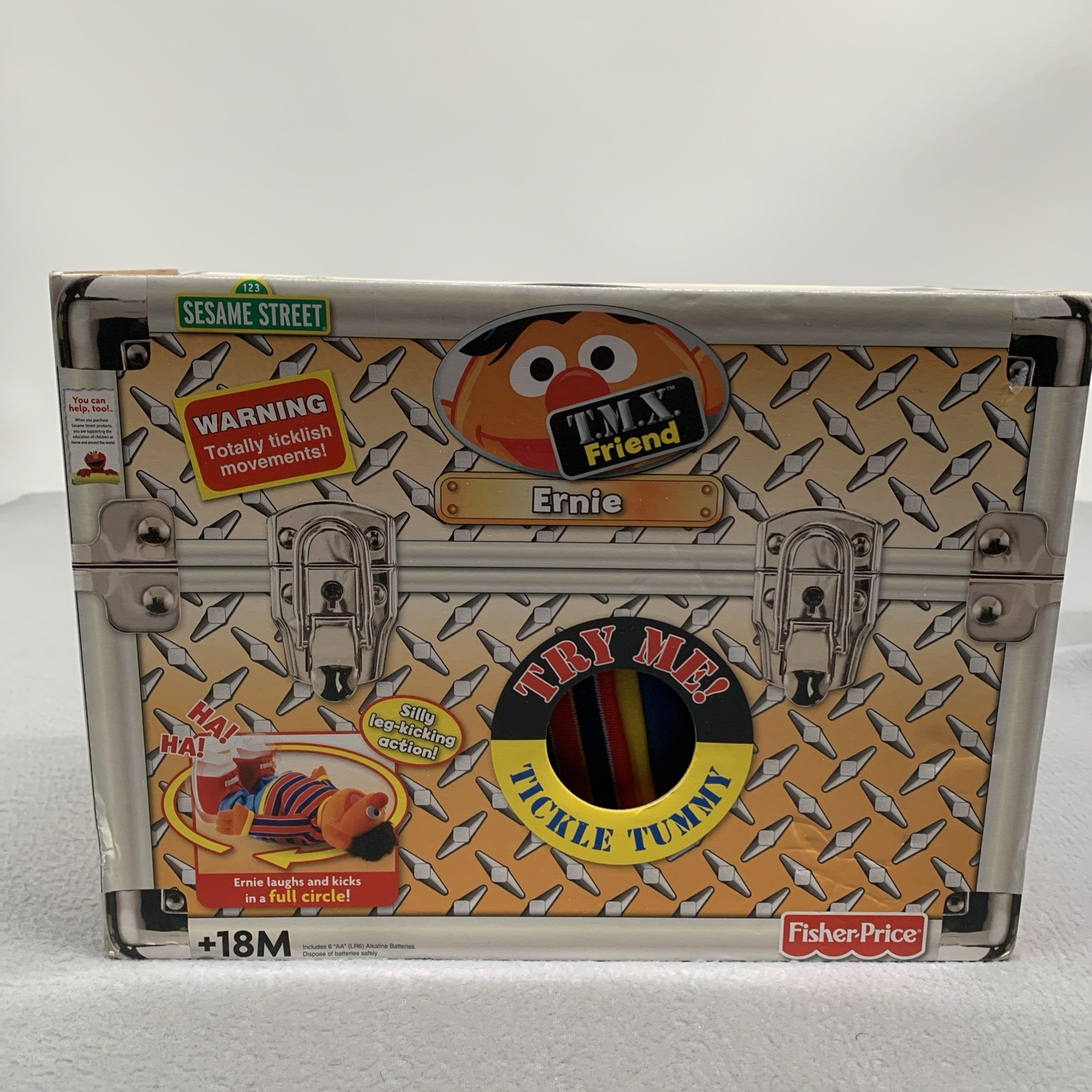 NEW FISHER PRICE TMX TICKLE ME ERNIE EXTREME