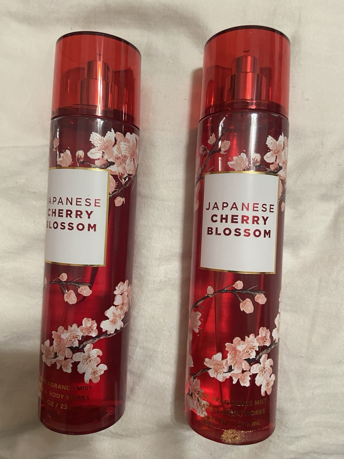 BATH & BODY WORKS 2 JAPANESE CHERRY BLOSSOM FINE FRAGRANCE MIST 8 FL OZ BATH & BODY WORKS 2 JAPANESE CHERRY BLOSSOM FINE FRAGRANCE MIST 8 FL OZ
