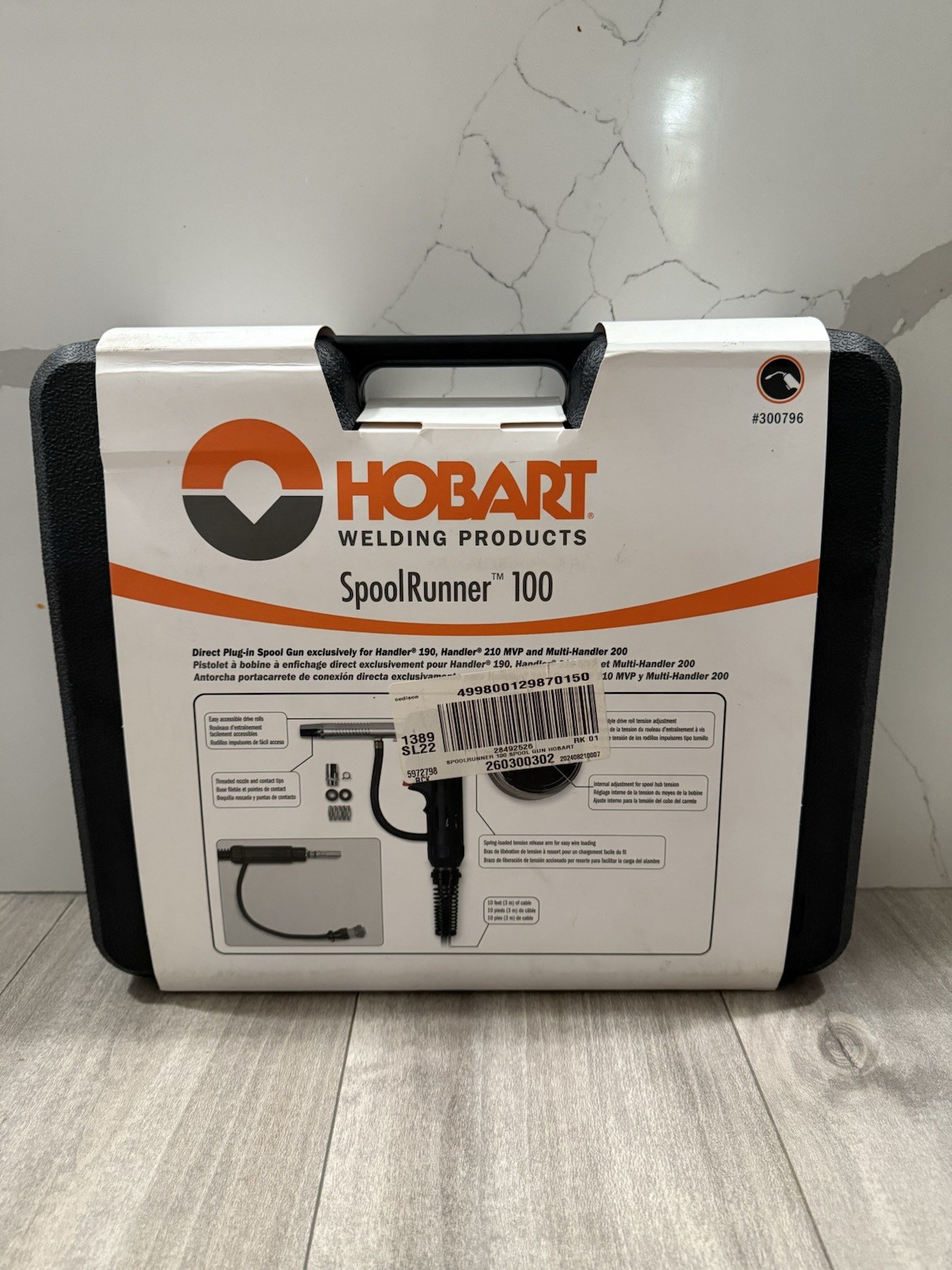 HOBART 300796 HOBART SpoolRunner 100 Spool Gun HOBART 300796 HOBART SpoolRunner 100 Spool Gun