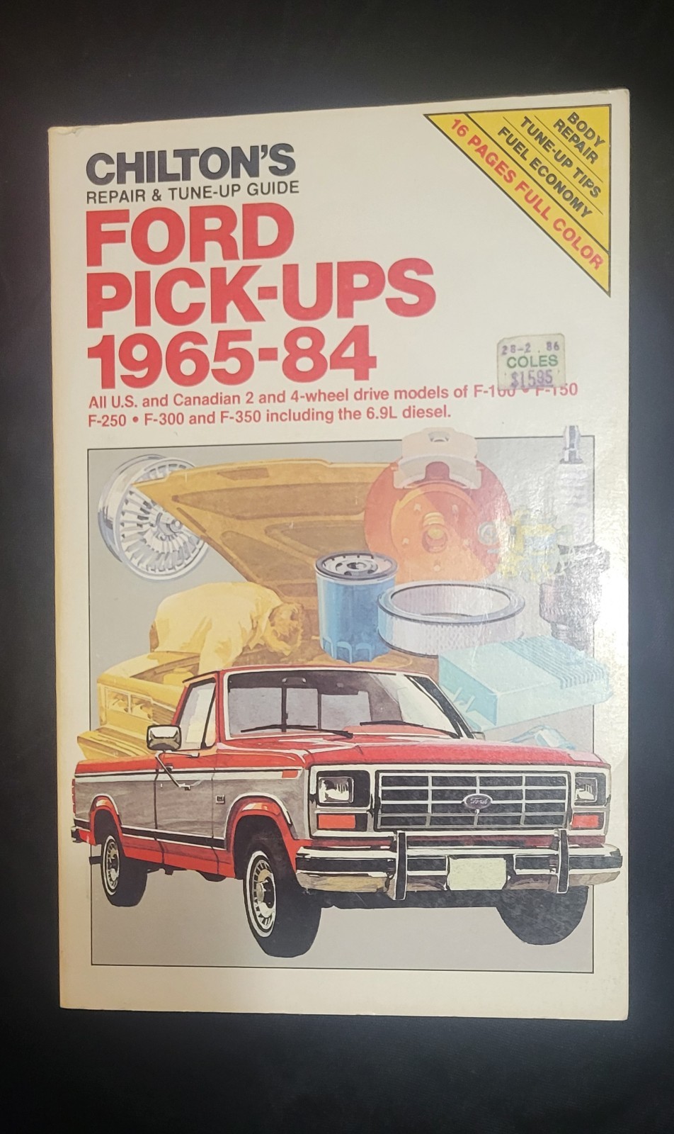 Vintage Chilton's Ford Pick-Ups 1965-1984 in Great Shape, Very Clean