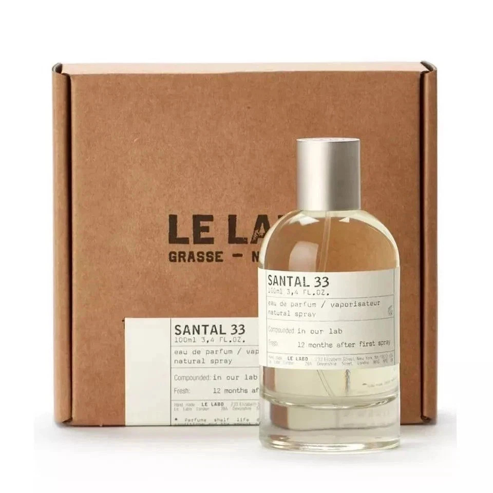 Le Labo Santal 33 3.4 Oz / 100 ML Unisex Eau de Parfum spray New In Box Le Labo Santal 33 3.4 Oz / 100 ML Unisex Eau de Parfum spray New In Box