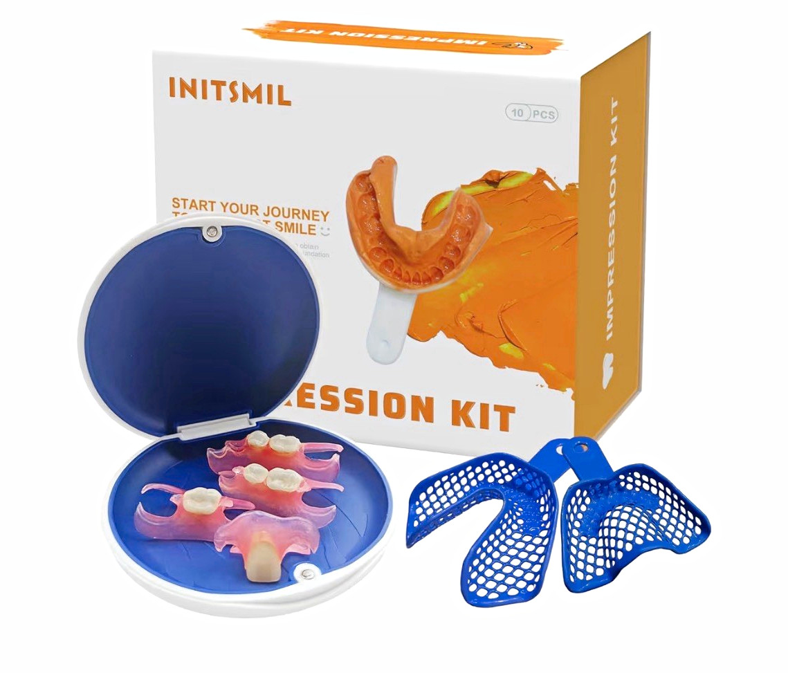 INITSML Dental Impression Kit for Dentistry 10pcs, MPN INPRESSION KIT INITSML Dental Impression Kit for Dentistry 10pcs, MPN INPRESSION KIT