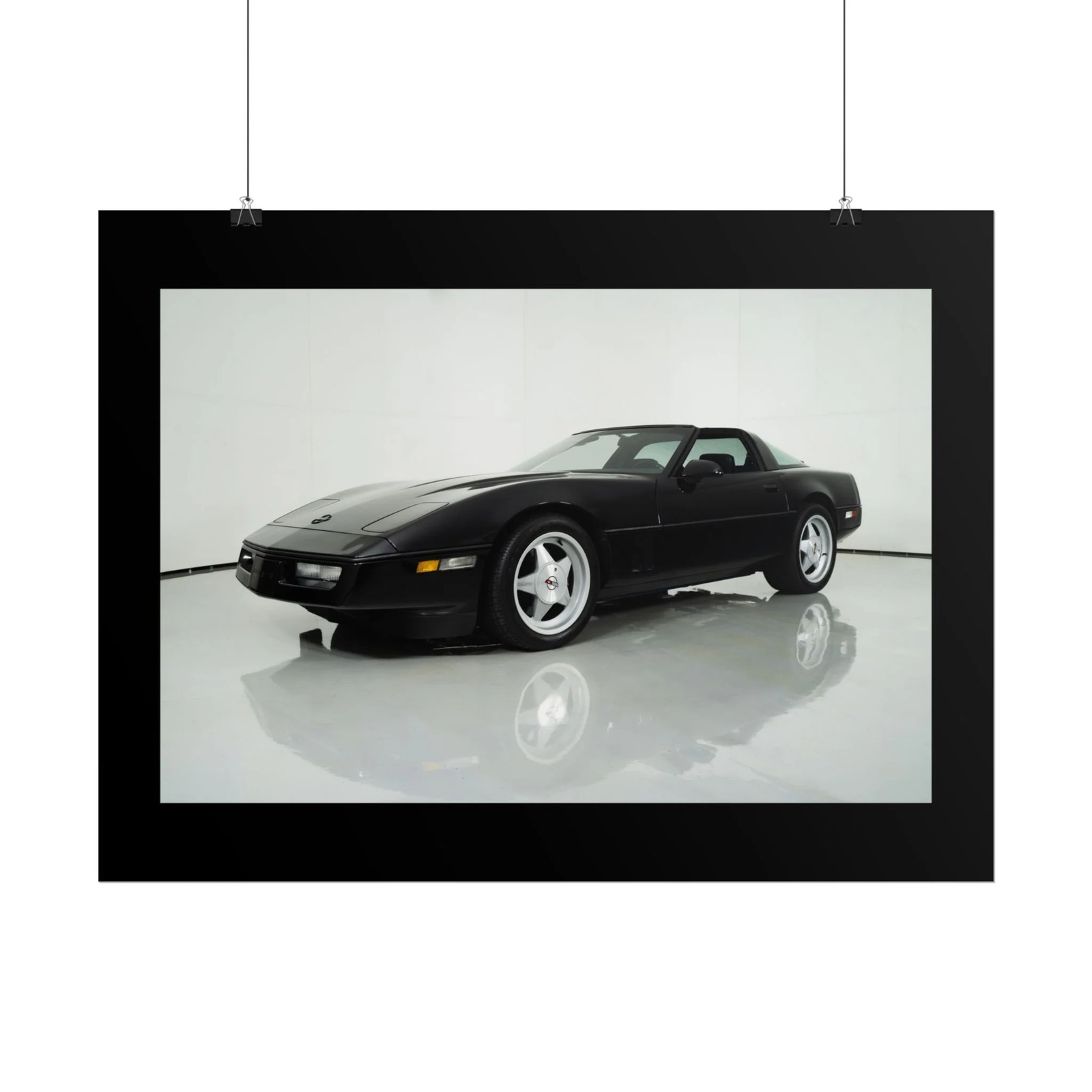 1988 Chevrolet Corvette Callaway B2k Twin Turbo Photo Art