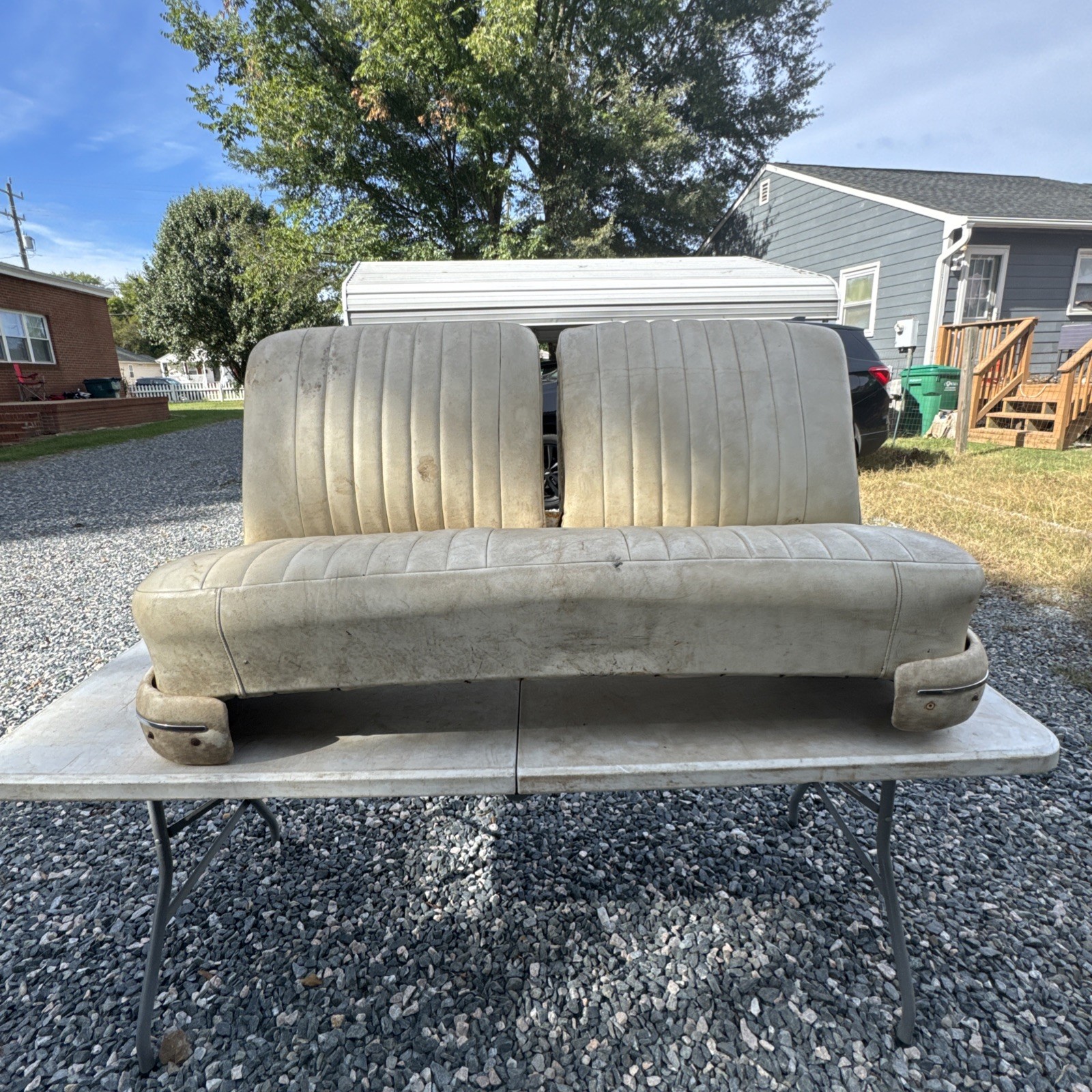 1955 1956 Chevy 2 Door Front Bench Seat Bel Air 210 150